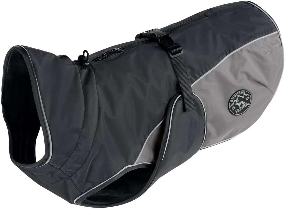 Thumbnail 3 de HUNTER Hundemantel UPPSALA COZY in Anthrazit/Grau – wasser- und windabweisend, waschbar bei 30 °C (Größe 55)