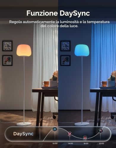 Thumbnail 8 de Govee Lantern Lampada da Terra RGBICWW con Effetto Halo – LED 1400 lm, altezza regolabile