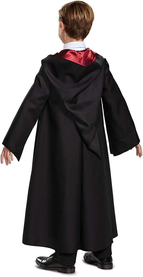 Detalle de Harry Potter Gryffindor Kids Costume Robe with Satin Lining and Hood