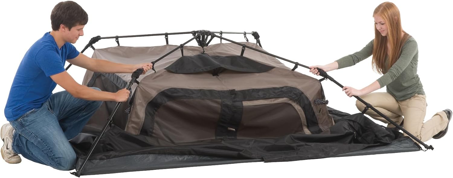 Thumbnail 5 de Coleman Instant Family Tent (4/6/8/10 Person): Quick Setup, Pre-Attached Poles