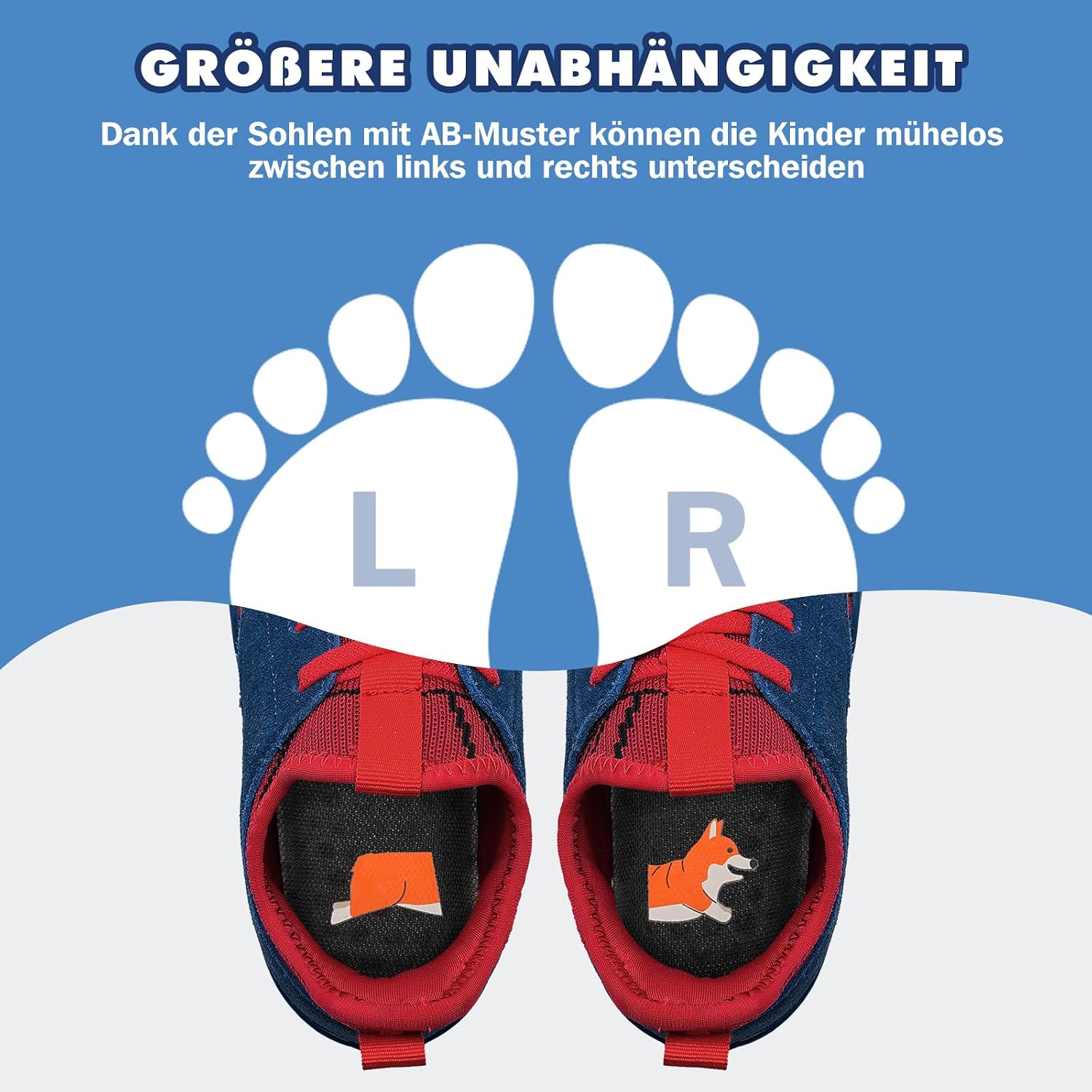 Thumbnail 4 de Breite Barfußschuhe WateLves für Kinder