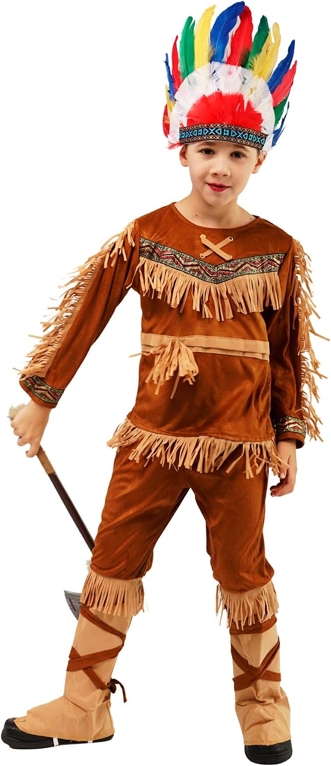 Detalle 2 de PGOND Indian Halloween Costume