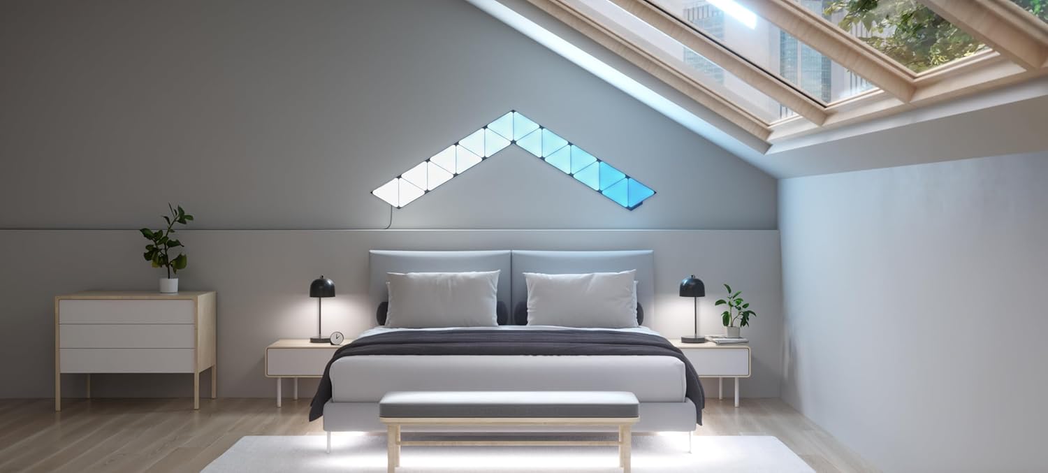 Thumbnail 6 de Nanoleaf Shapes Ultra Black - Paquete de 3 Triángulos LED 🟡