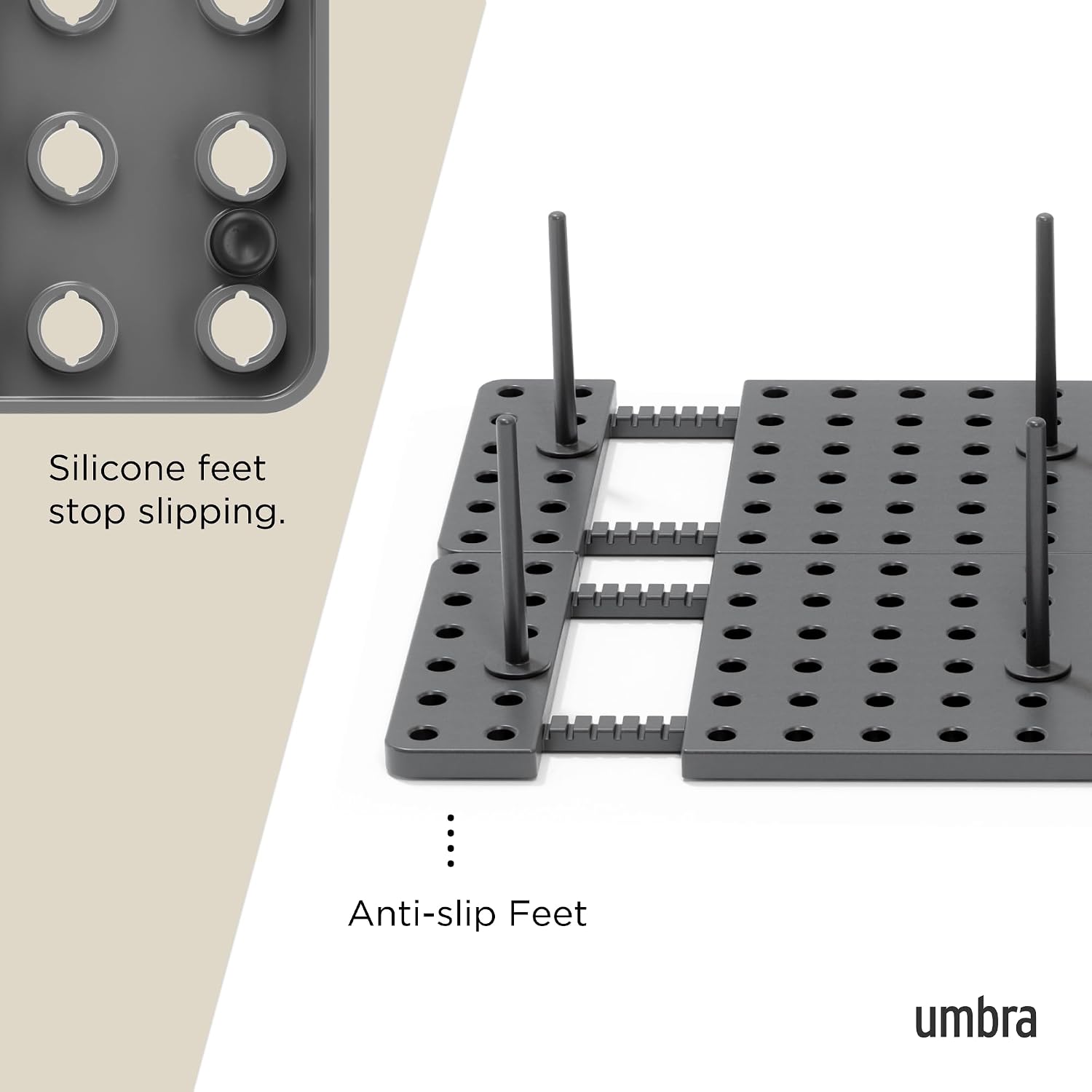 Thumbnail 5 de Umbra Peggy 1004318-149 ladeorganizer, verstelbaar, set van 2