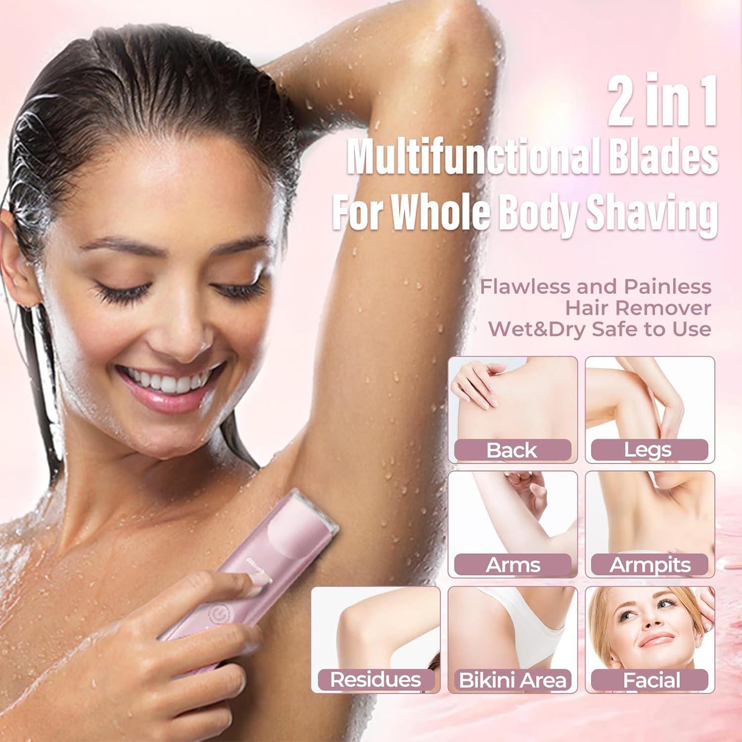 Thumbnail 3 de Akunbem 2-in-1 Bikini Trimmer ⚙