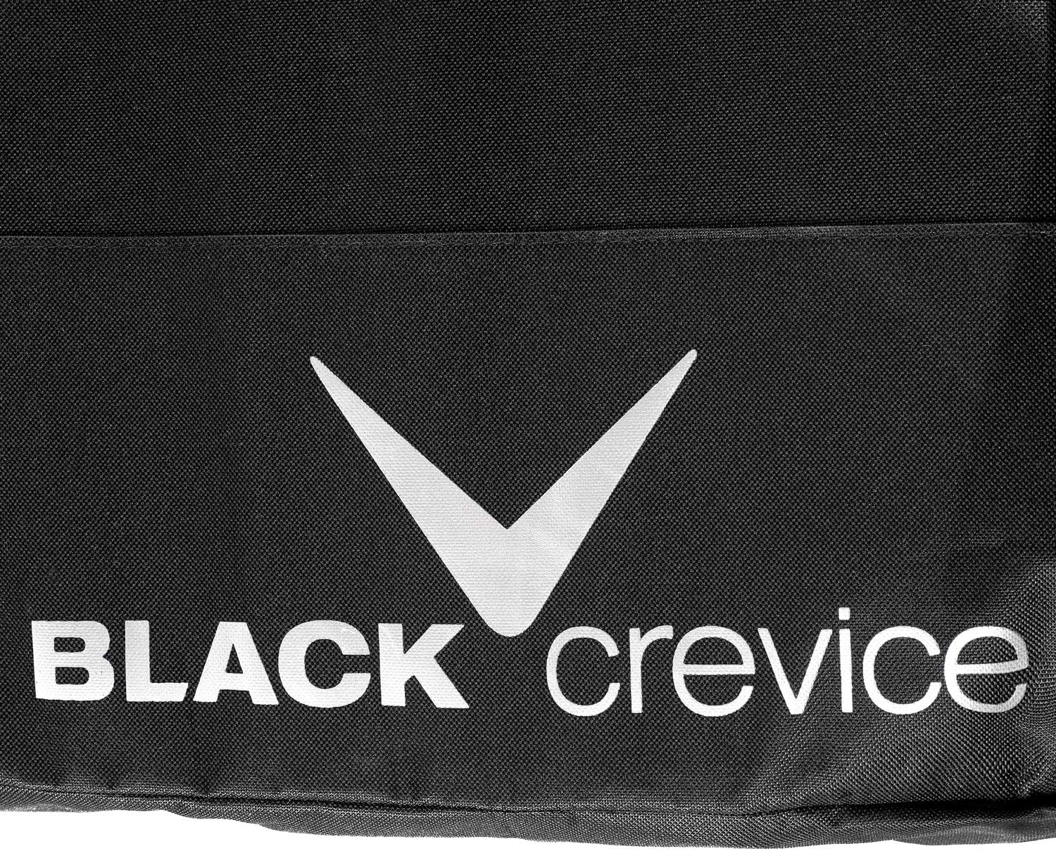 Detalle de Black Crevice Borsa da snowboard con scomparto per scarpe, nero/argento – 35 litri (170 x 26 x 8 cm)