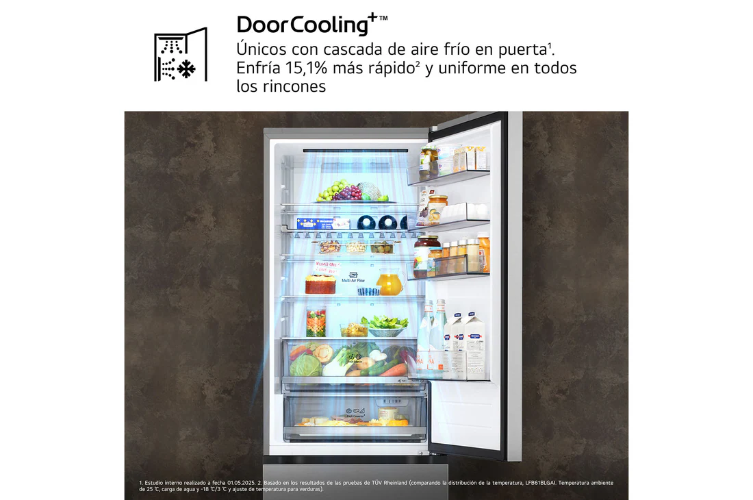 Thumbnail 5 de LG GBBW322DPY combi 465 L, inox antihuellas