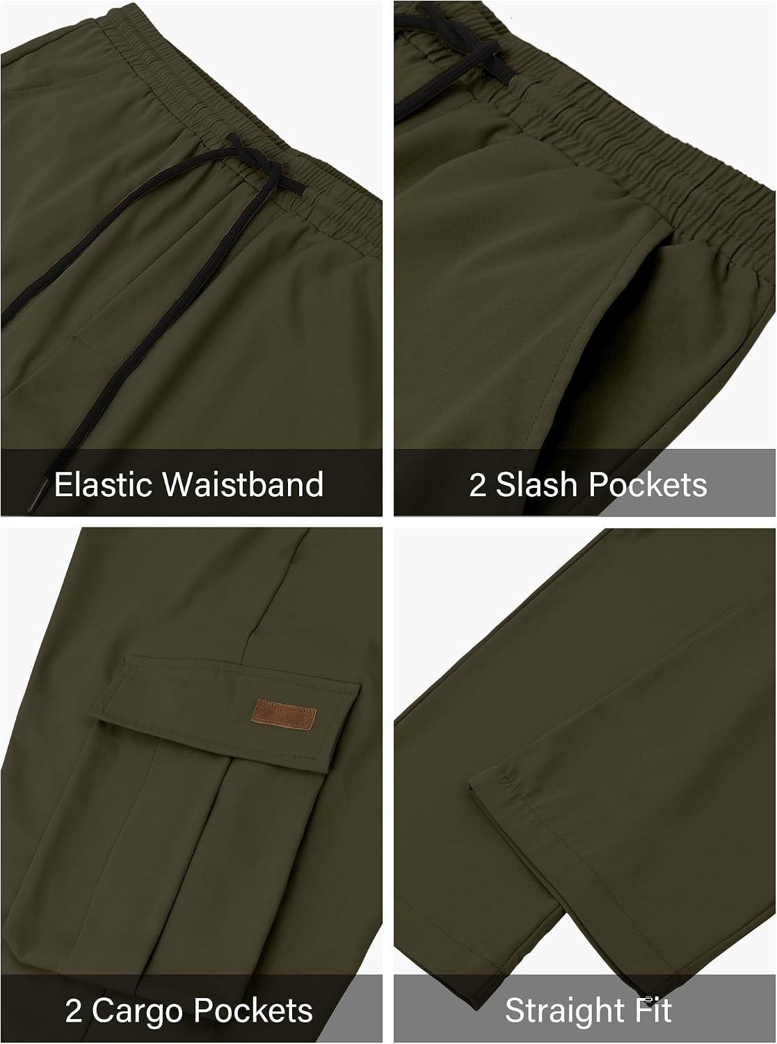 Detalle 2 de PLEPAN Men's Cargo Pants