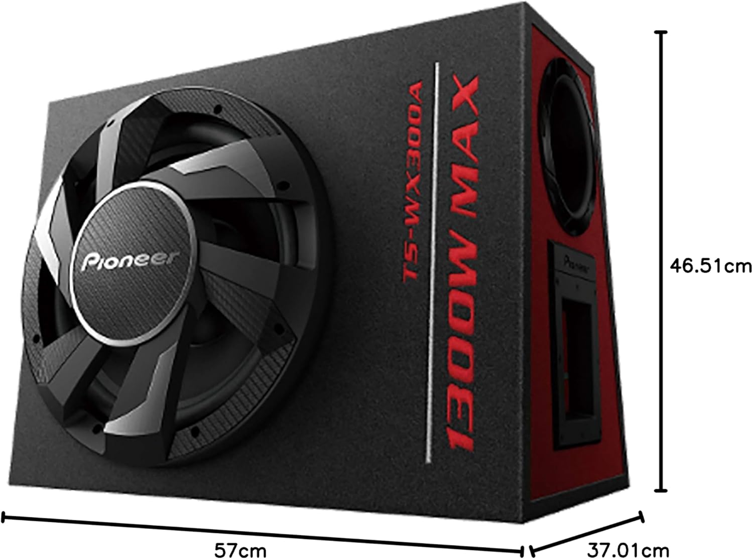 Thumbnail 1 de Pioneer TS-WX300A : Caisson de Basses actif 30 cm, 300 W max