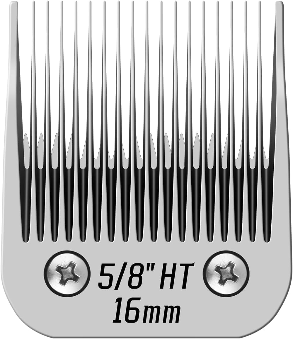 Thumbnail 6 de Lame di ricambio per tosatrice cani 10# – confezione da 3 in acciaio inox compatibili con Oster/Heiniger/Moser (1,5 mm, 1/16")