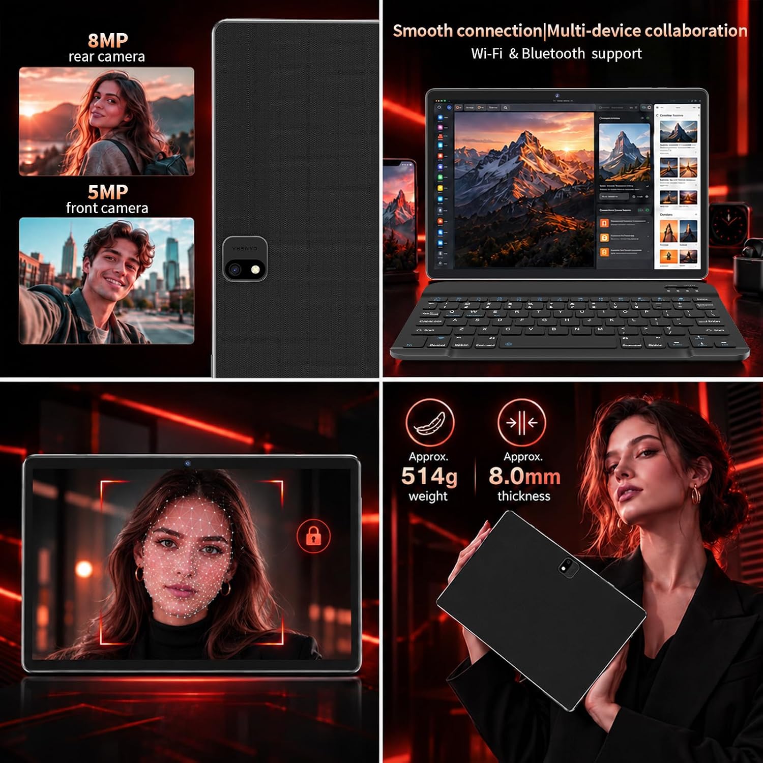 Thumbnail 6 de Android Tablet, 10-Inch Display