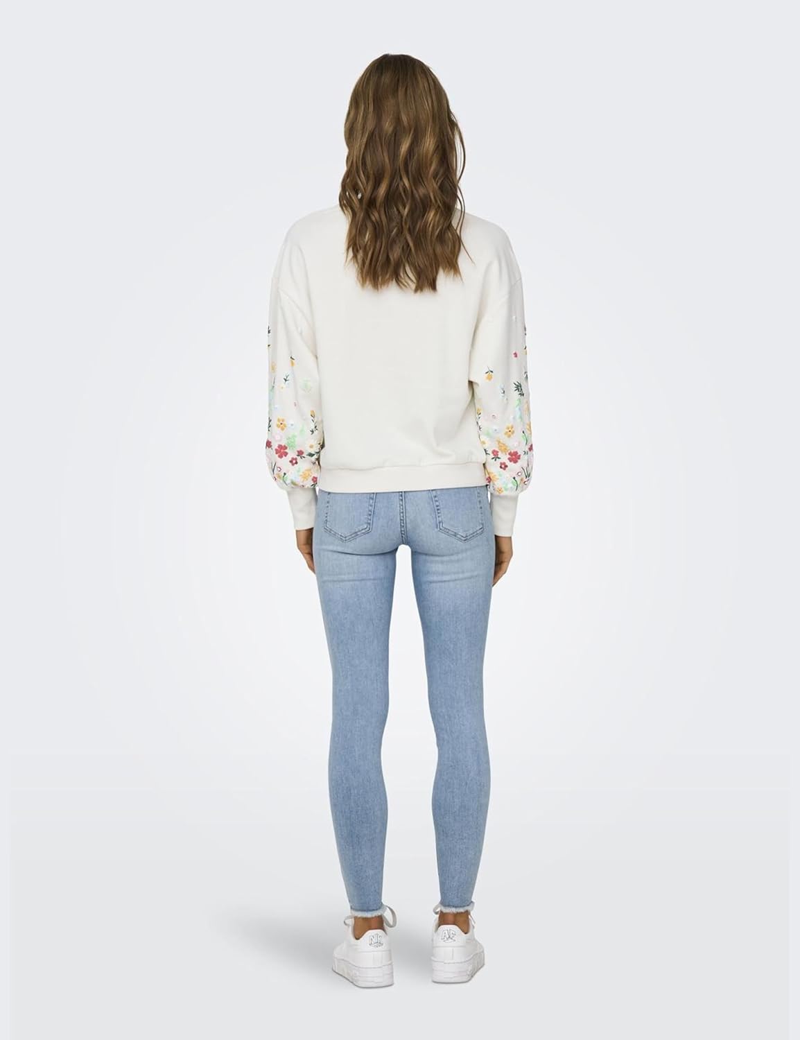 Thumbnail 4 de ONLY Female Sweatshirt ONLBROOKE – normal geschnittene Sweatshirt mit Baumwolle-Anteil