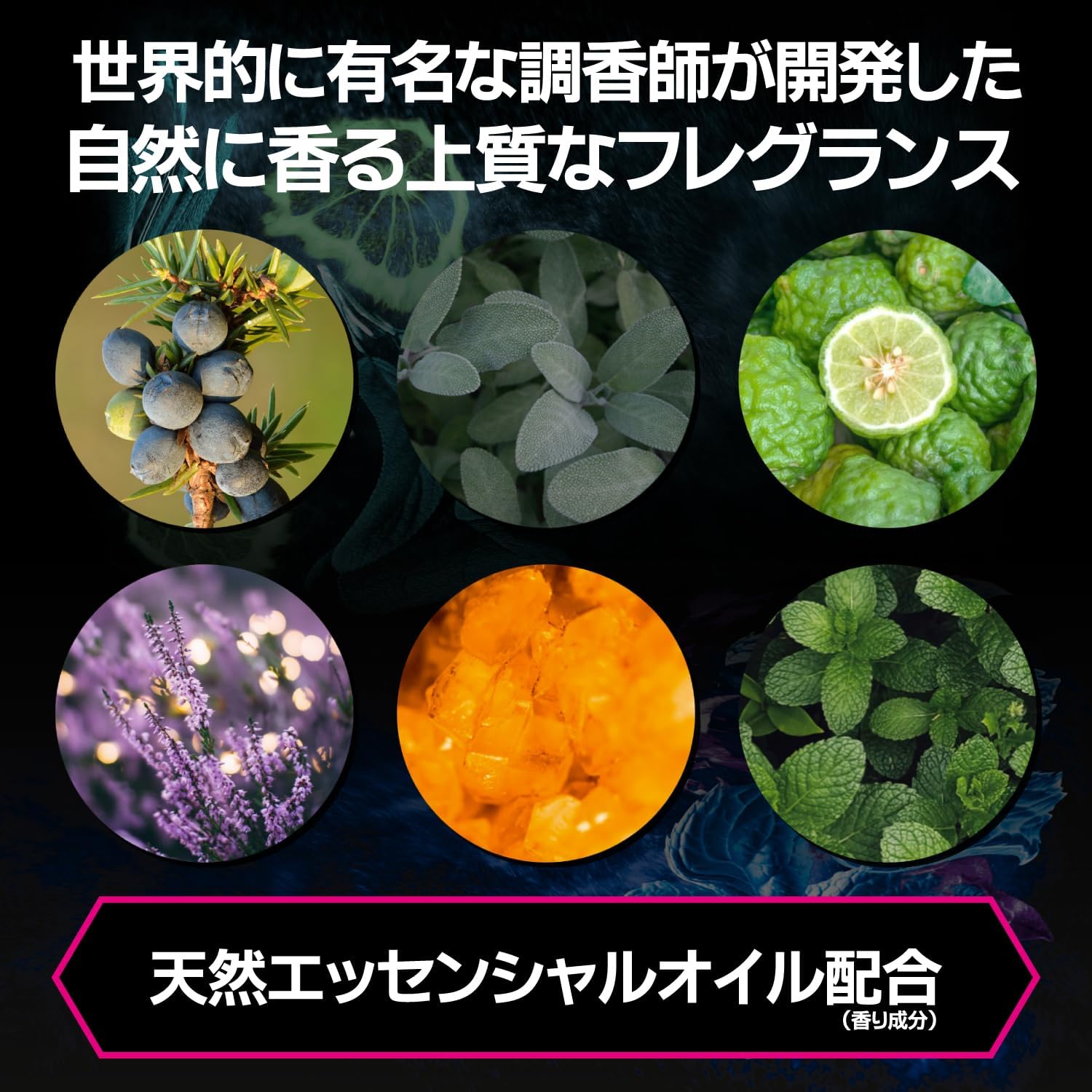 Detalle de AXE プレミアムフレグランス ブルーラベンダー メンズボディソープ 440g