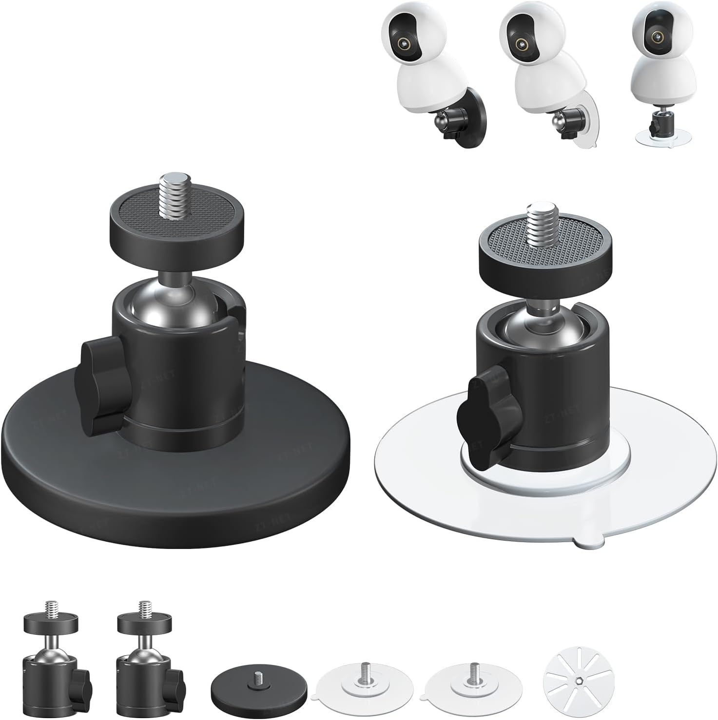 Detalle de ZT-NET 24lb Magnetic Camera Mounting Base 2-pack