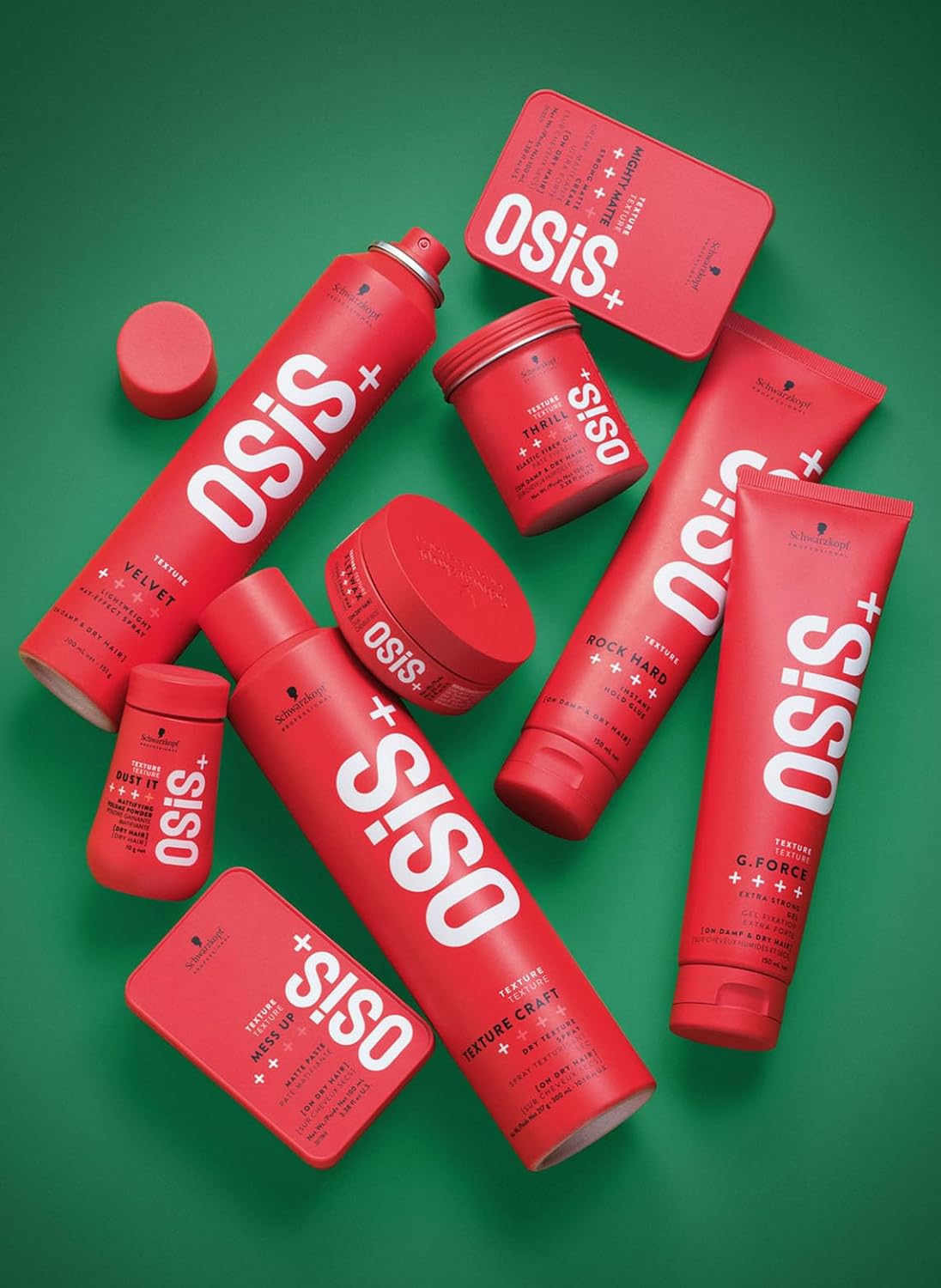 Detalle 1 de Schwarzkopf OSIS Dry Texture Spray (300ml) for natural volume and medium grip