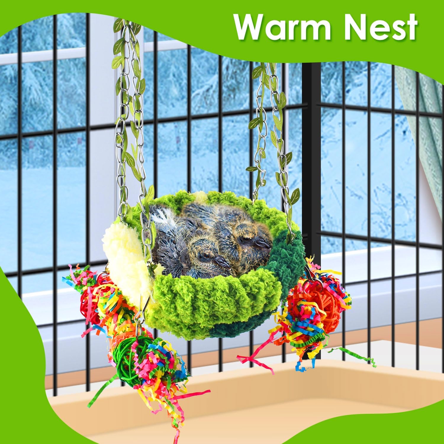 Detalle 2 de KATUMO Bird Nest 5.5-inch