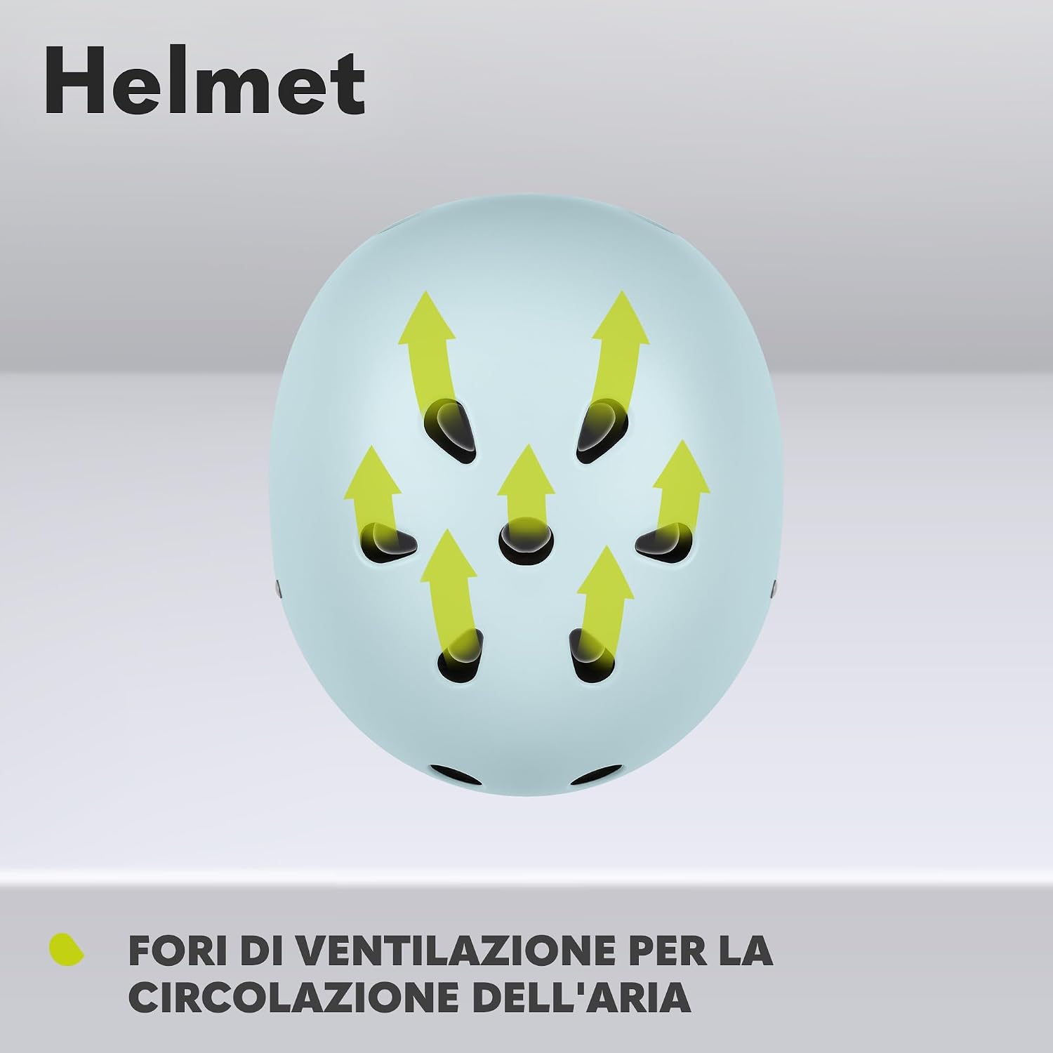 Detalle de Lionelo HELMET Avventura creativa: casco bici per bambini 50-56 cm, regolabile e decorabile