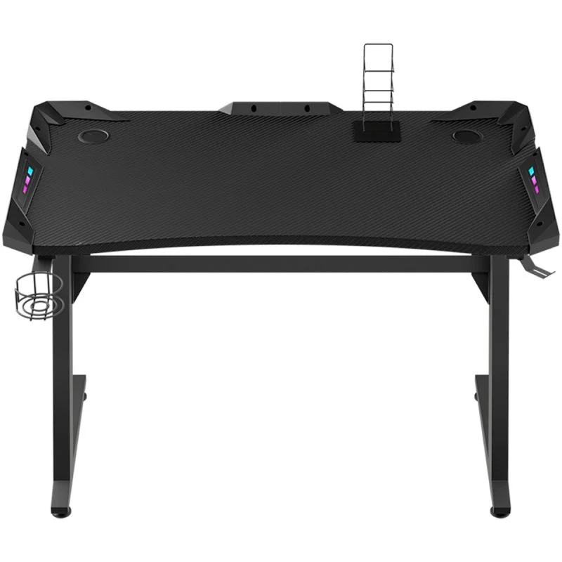 Detalle de Tempest Safezone Mesa Gaming 120x66 cm RGB Negra