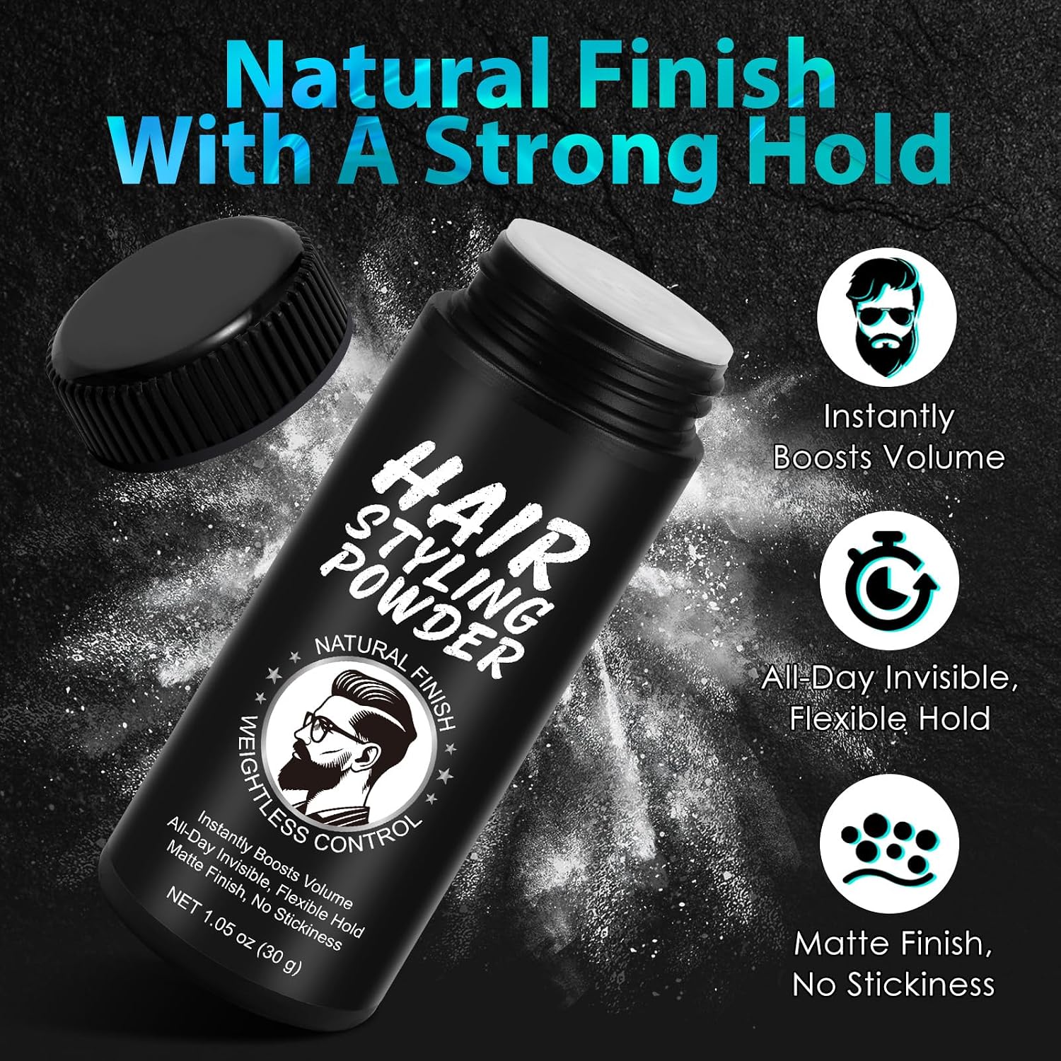 Thumbnail 2 de Poudre de coiffure texturisante volumisante mate anti-collant (24 h) – pour tous types de cheveux, hommes & femmes