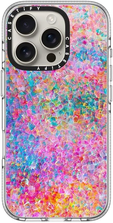 Thumbnail 2 de CASETiFY Clear iPhone 16 Pro Case (Not Yellowing, 6.6 ft Drop Protection, MagSafe) – My Neon Summer