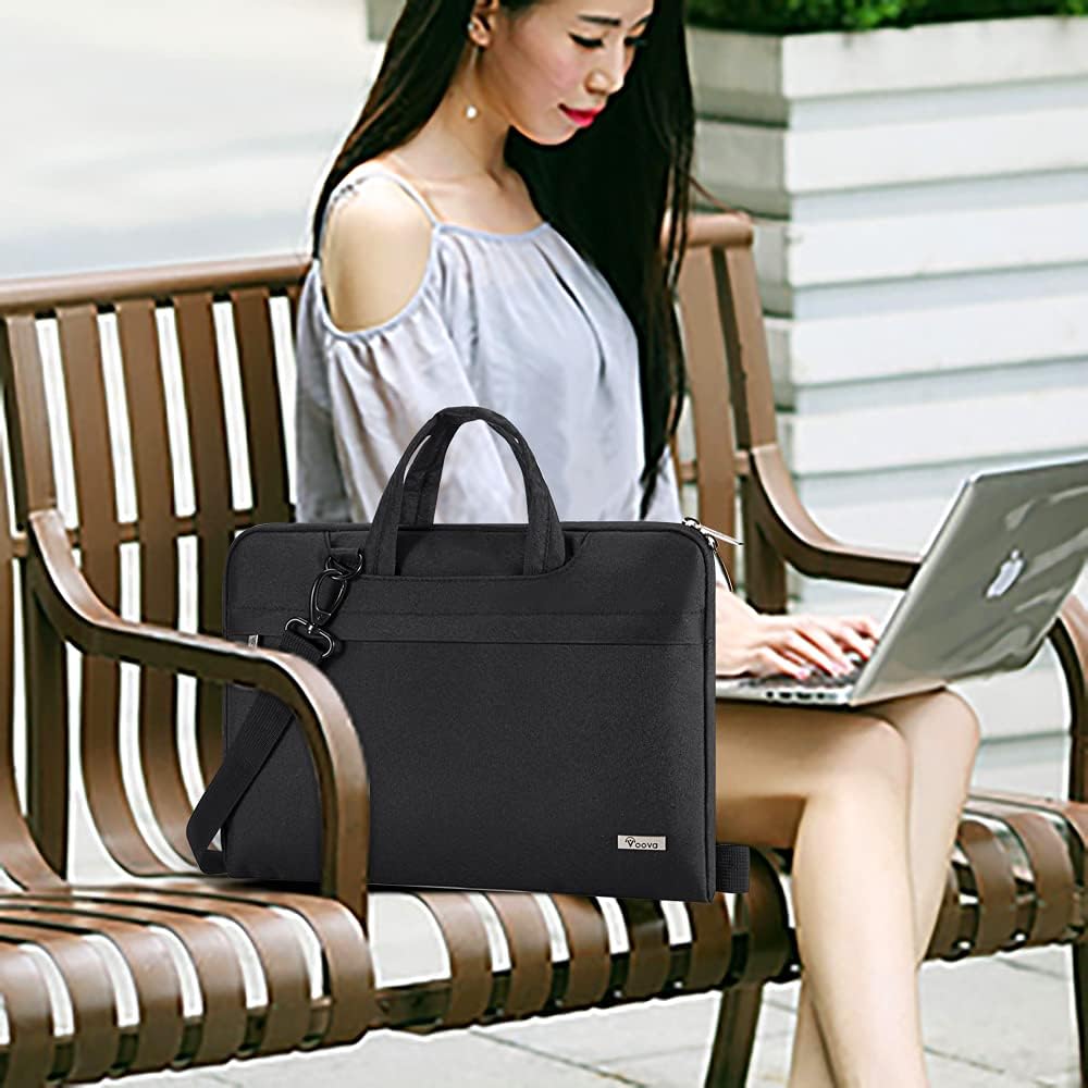 Thumbnail 1 de Voova Laptop Bag Case 13-14 Inch: Slim, Waterproof Sleeve with Shoulder Straps