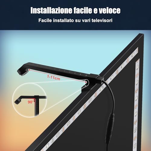 Detalle de Diyife striscia LED TV da 4 m