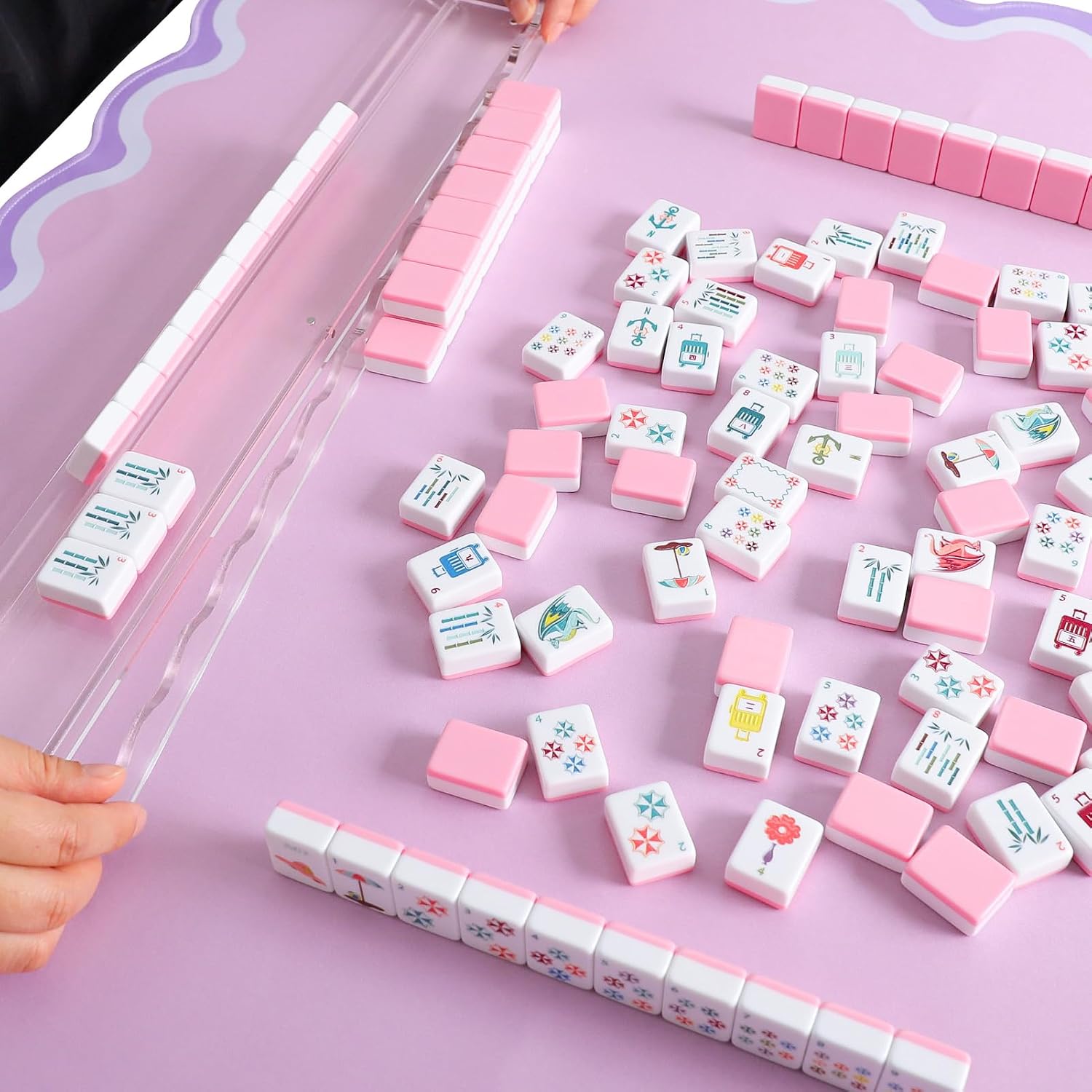 Detalle 1 de My Mahjong Trove American Mahjong Set, 1.2-inch Tiles