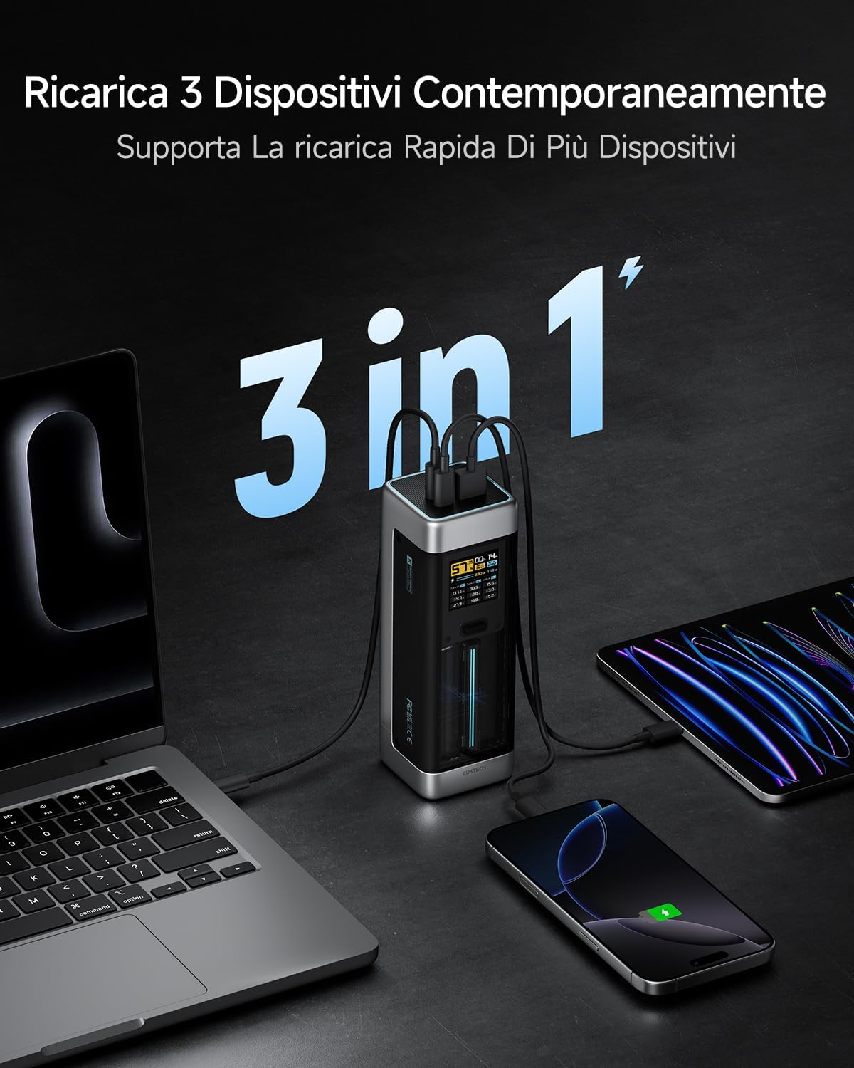 Thumbnail 5 de CUKTECH 20 Power Bank 25000mAh con USB‑C PD3.1 140W
