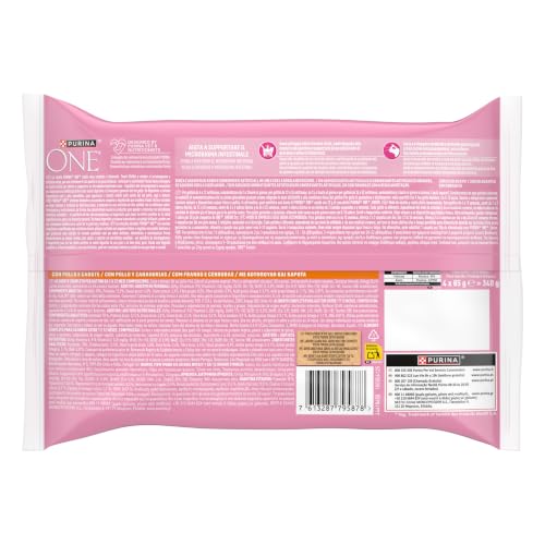Detalle de Purina ONE Junior Cibo Umido per Gattini – 48 Bustine da 85 g