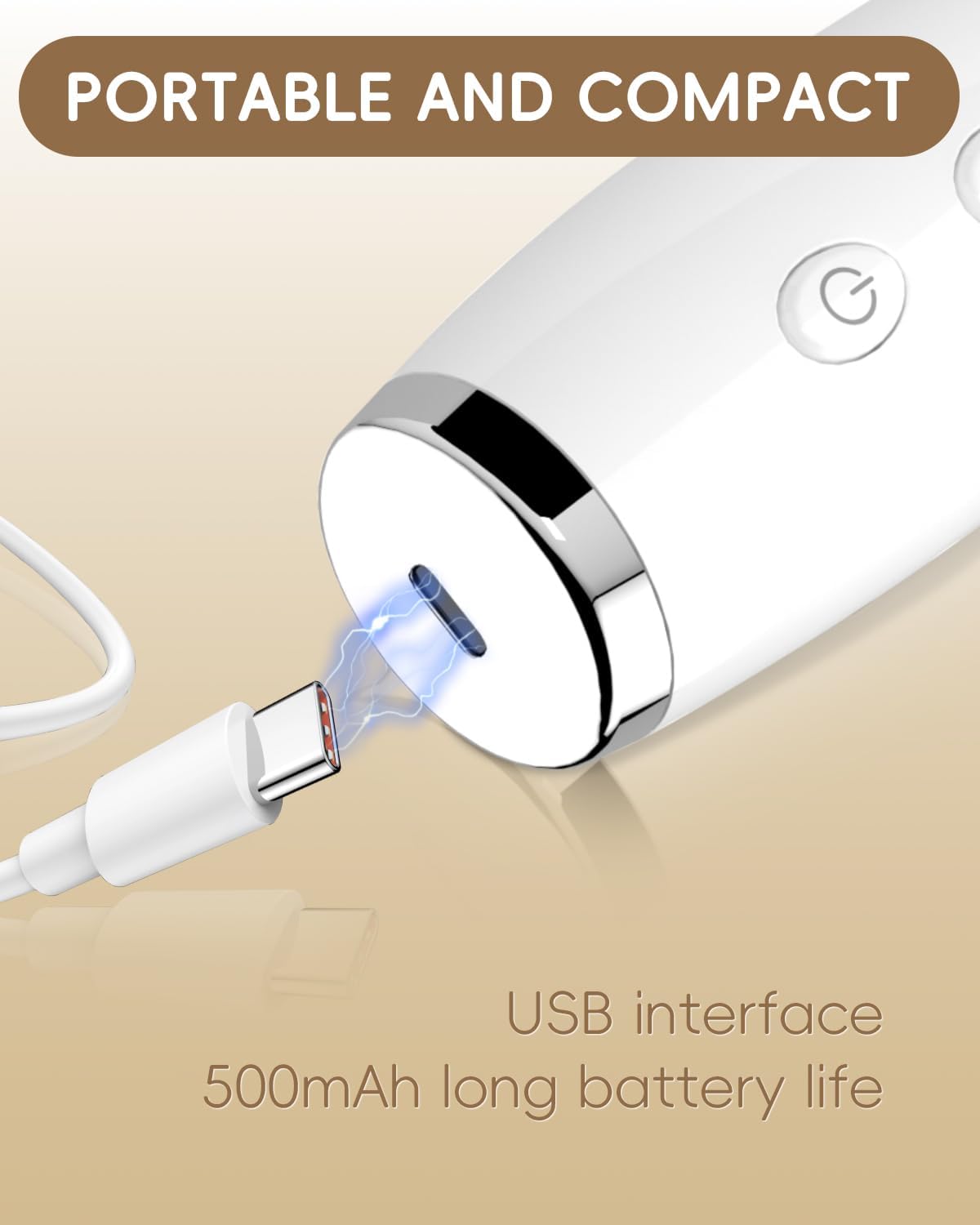 Thumbnail 6 de Pore Vacuum Blackhead Remover - Pore Extractor with 5 Attachments & 3 Suction Levels (White)