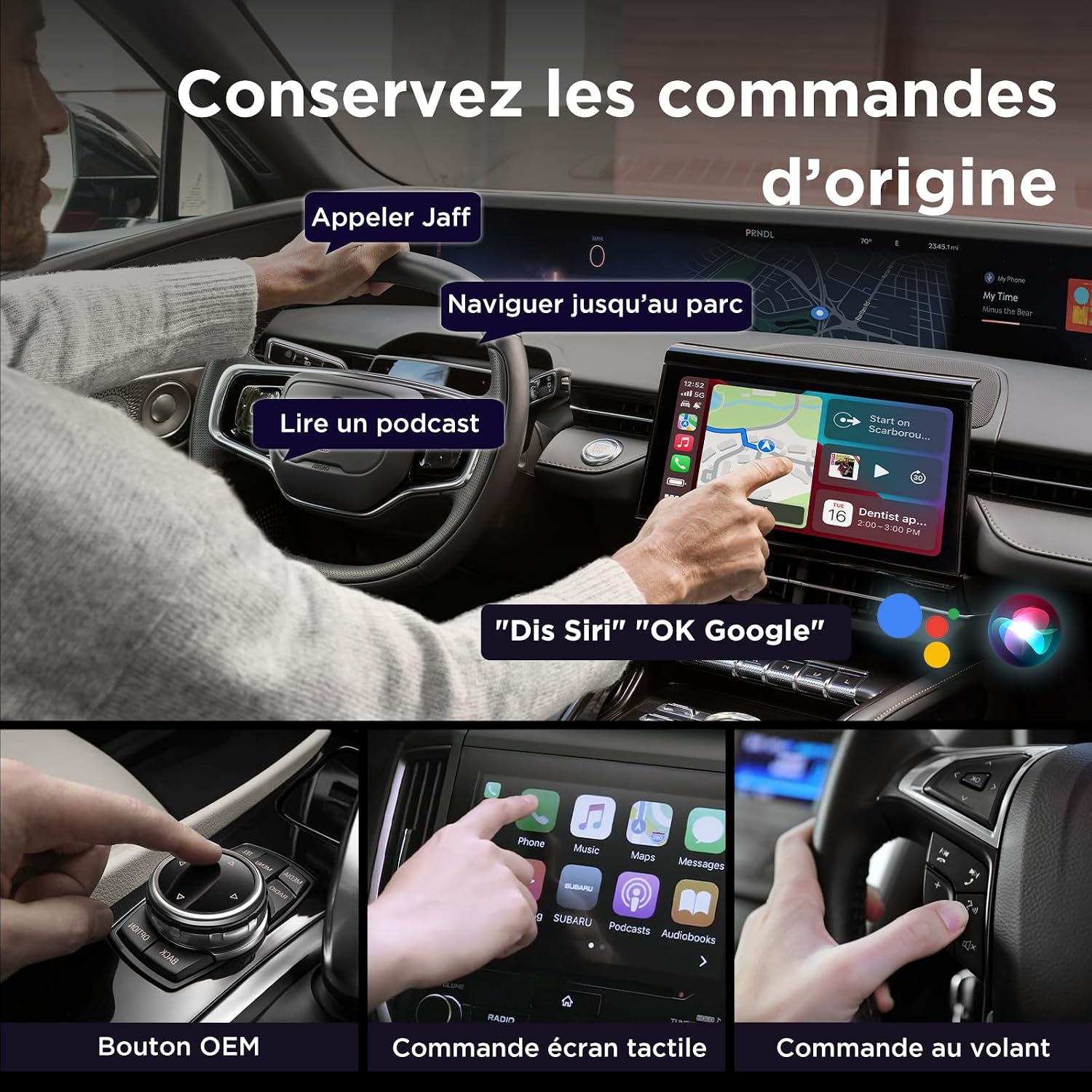 Detalle 2 de MSXTTLY U2AC-01 Adaptateur CarPlay sans fil