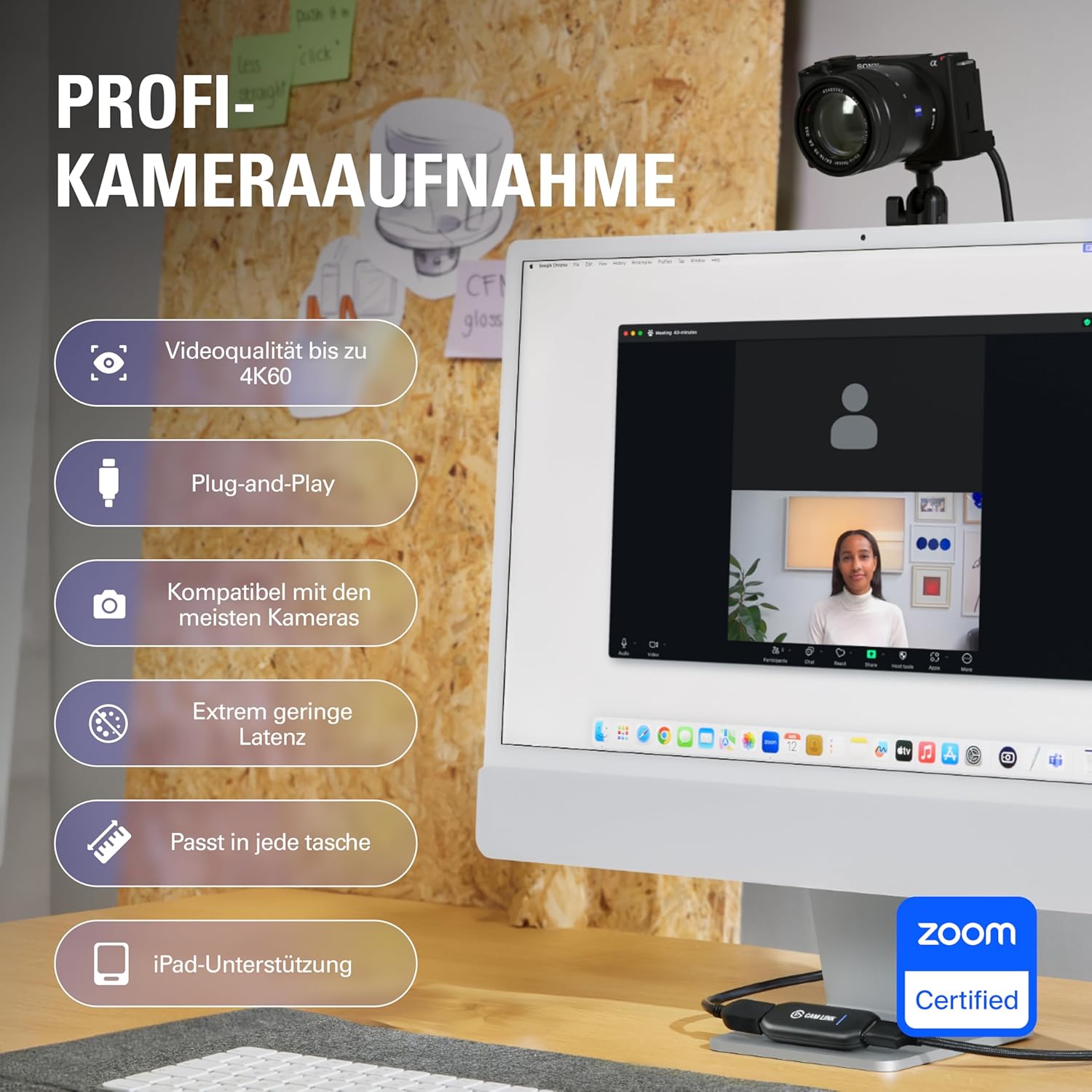 Thumbnail 1 de Elgato Cam Link 4K – externe Capture Card für DSLR, Camcorder und iPhone als Webcam
