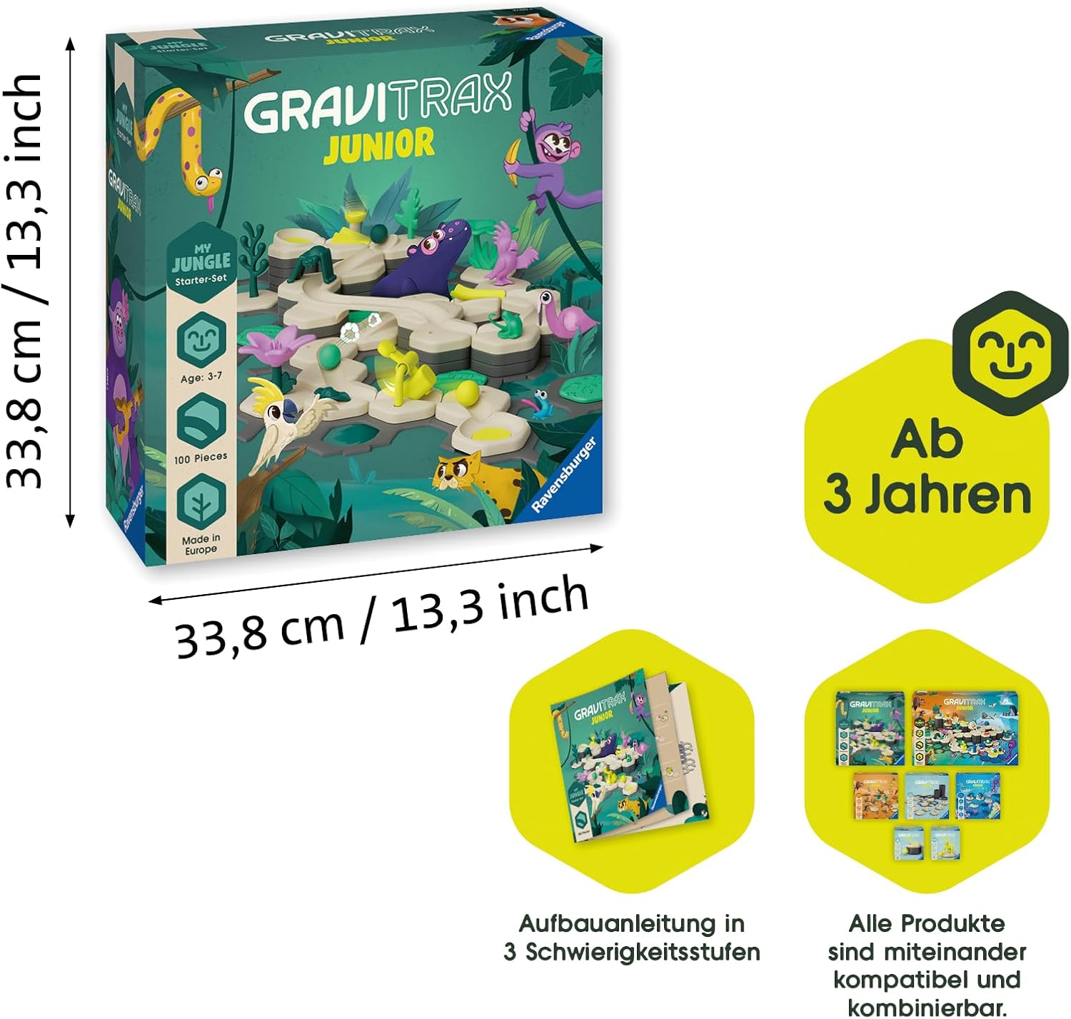 Thumbnail 4 de Ravensburger GraviTrax Junior Murmelbahn 3 Jahre 🎲