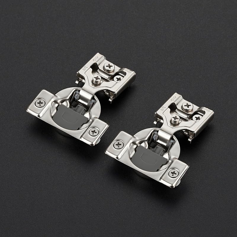 Detalle 2 de Ravinte JL114LS Soft-Close Cabinet Hinges, 3/8-Inch Overlay, 30 Pairs