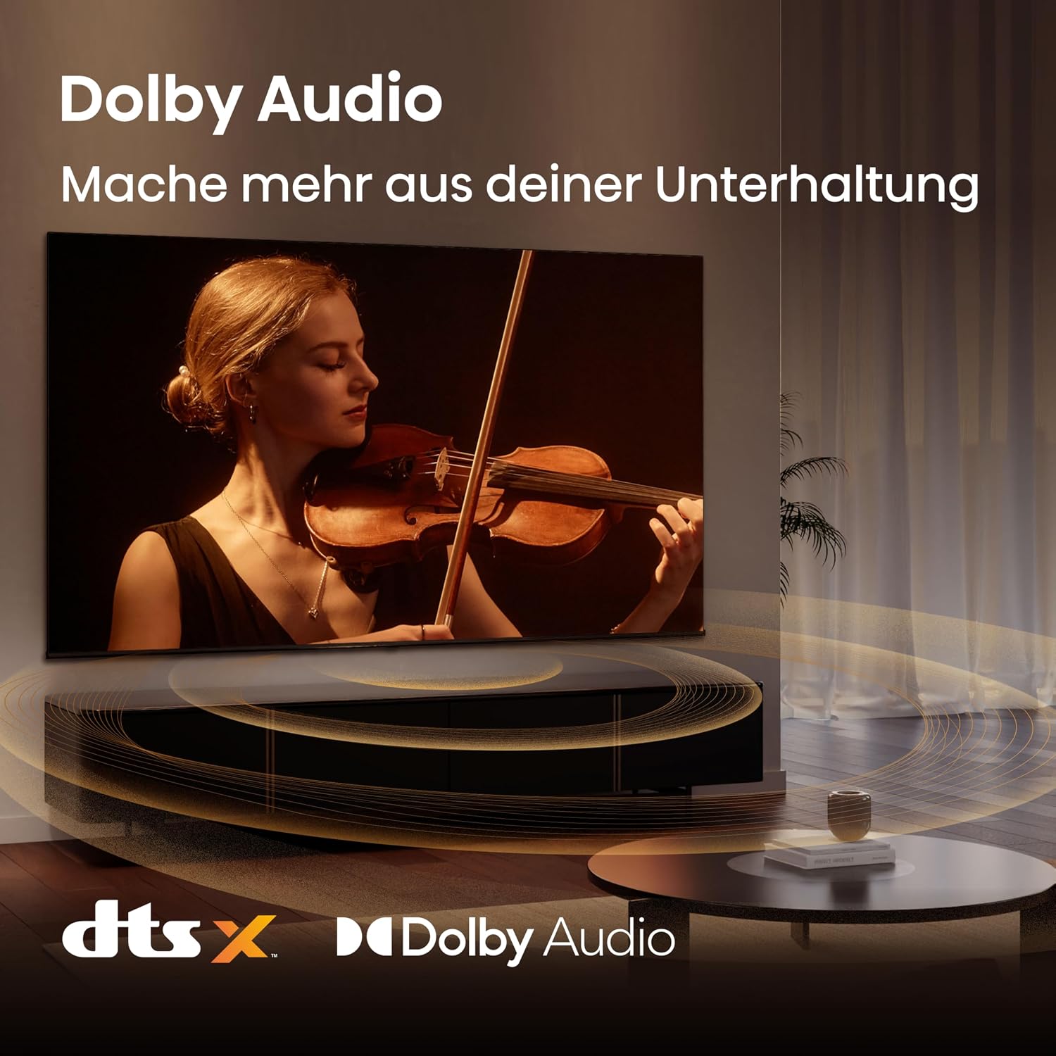 Detalle 2 de Hisense 40E4DS – 40 Zoll Smart TV mit Natural Colour Enhancer, Dolby Audio und Game Mode