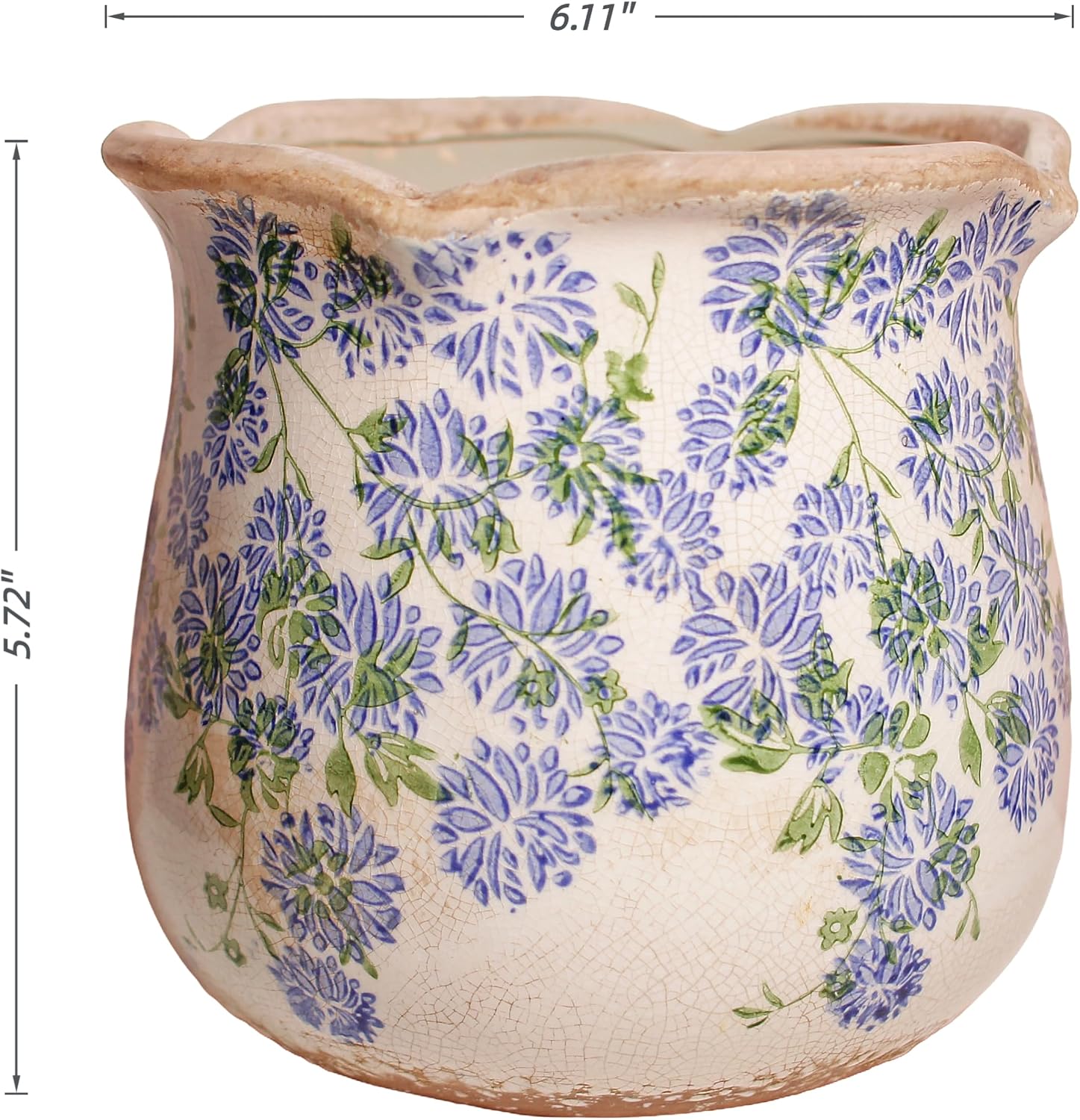 Detalle de Ceramic planter 6.11in