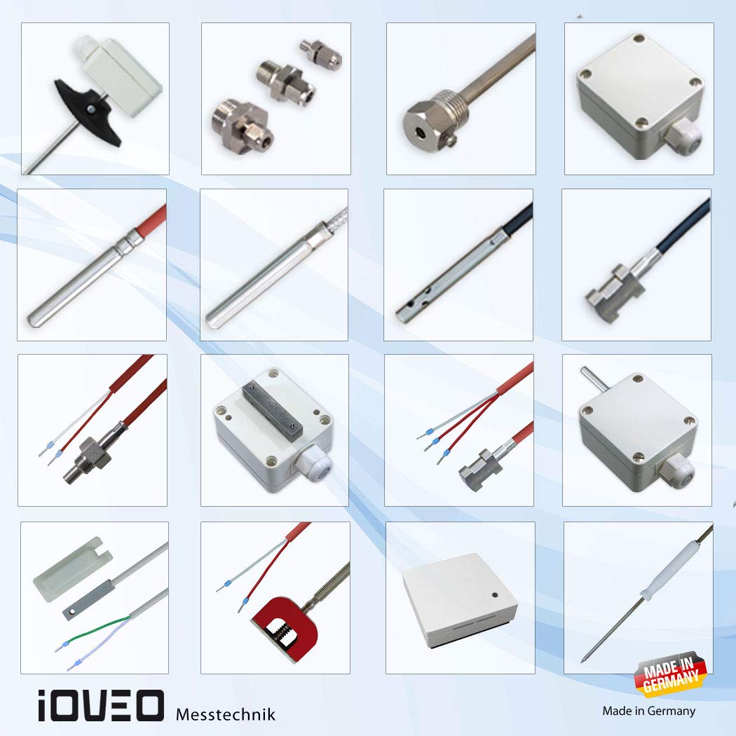 Thumbnail 2 de iOVEO 035HP02203 PT1000-temperaturgivare med 3 m PVC-kabel