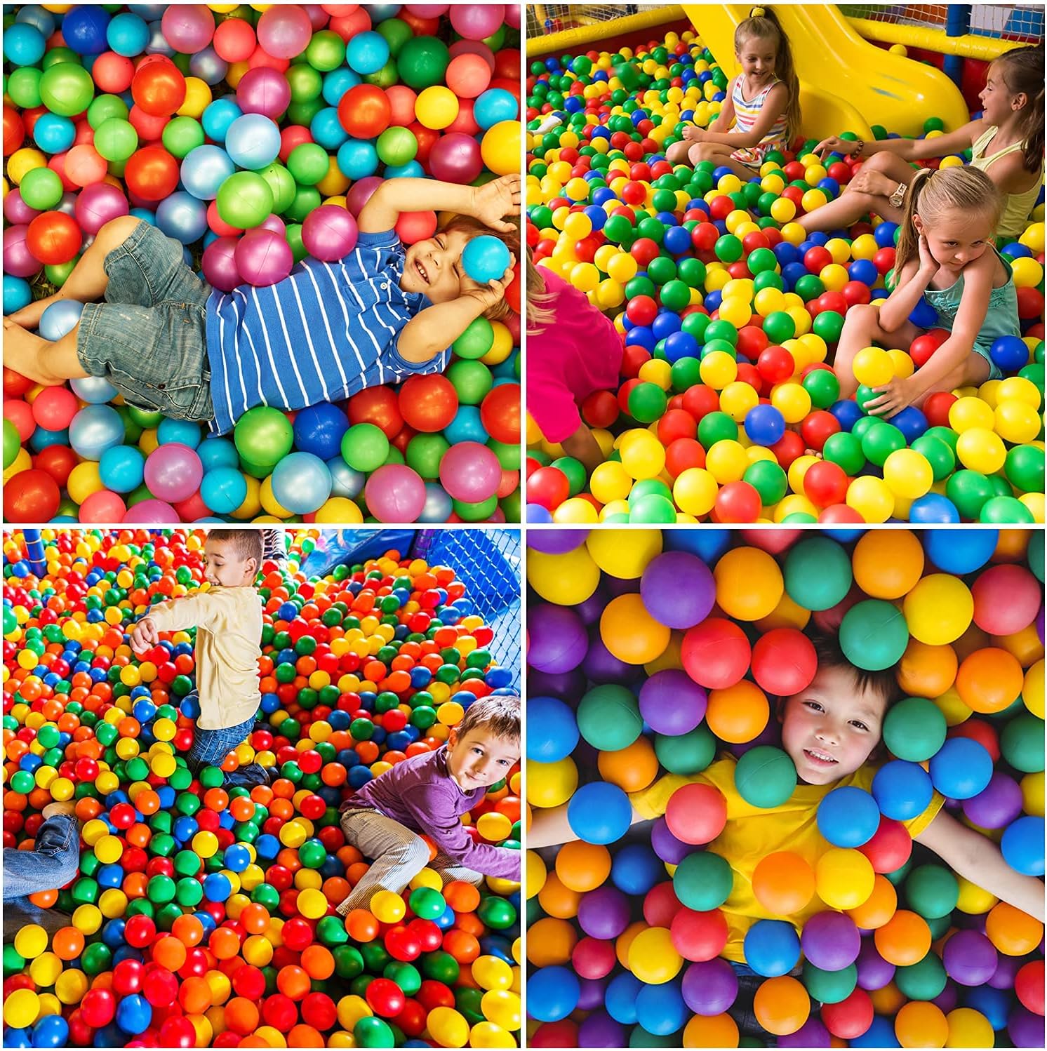Thumbnail 6 de Vanland Ball Pit Balls 100 Pack 2.2"