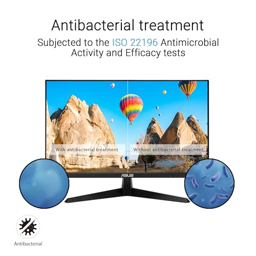 Detalle de ASUS Moniteur VY279HGR Eye Care – 27 pouces FHD IPS, 120 Hz (OC), Ultra-confort visuel