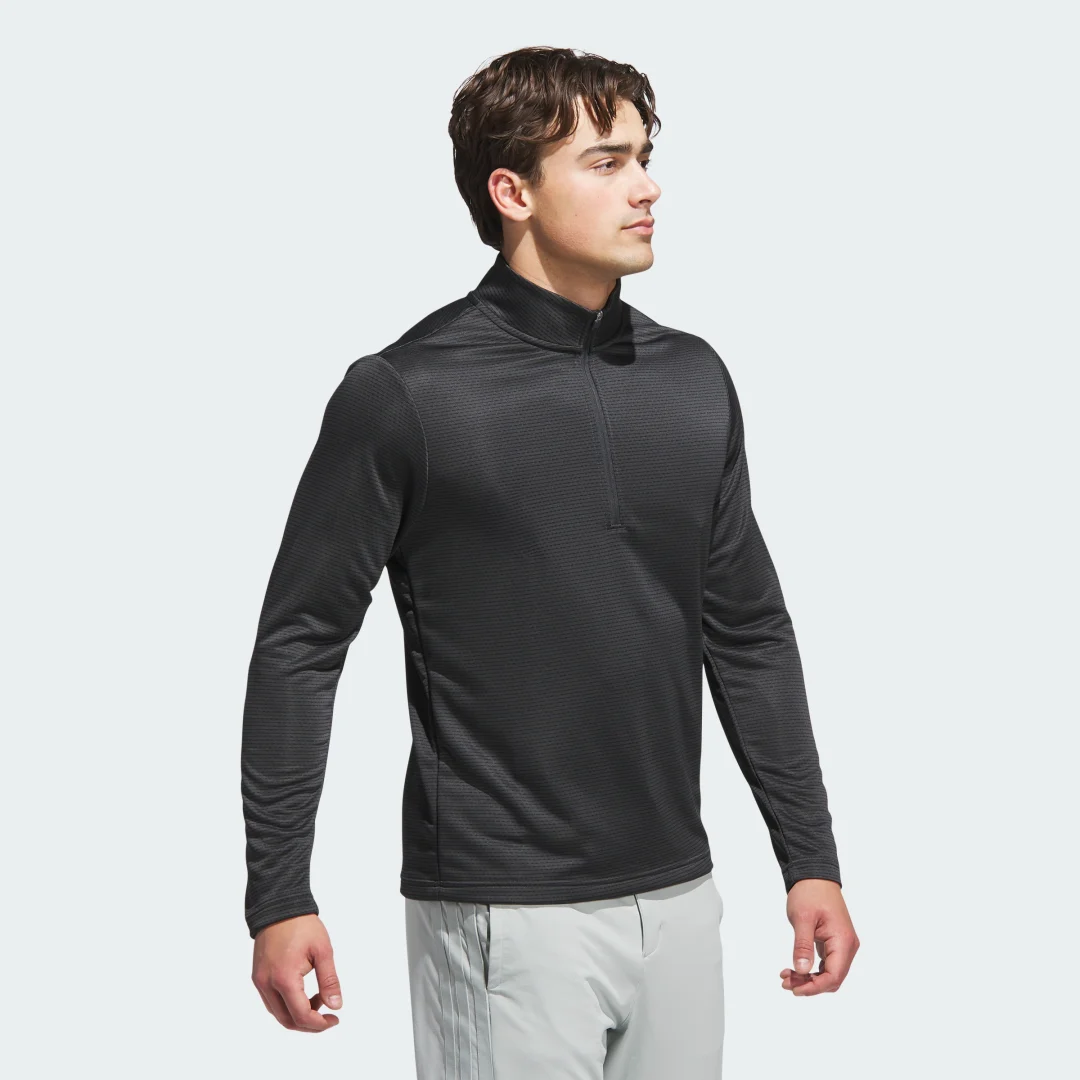 Thumbnail 2 de Sudadera Performance Printed Quarter-Zip de Adidas – Gris