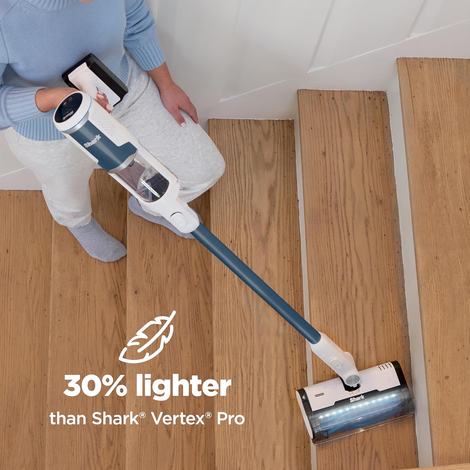 Detalle de Shark BU3523 Cordless Vacuum 40 min 🧹