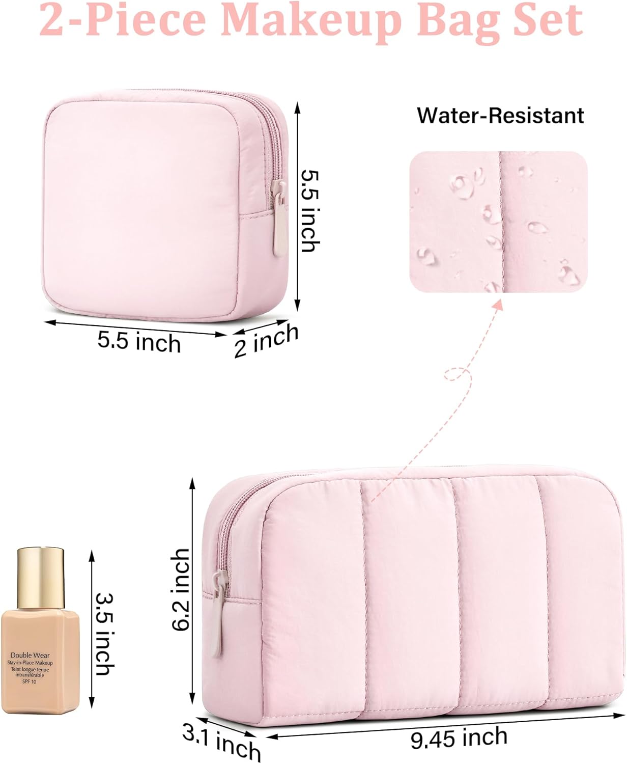 Thumbnail 1 de oscaurt Makeup Bag with 2 Compartments