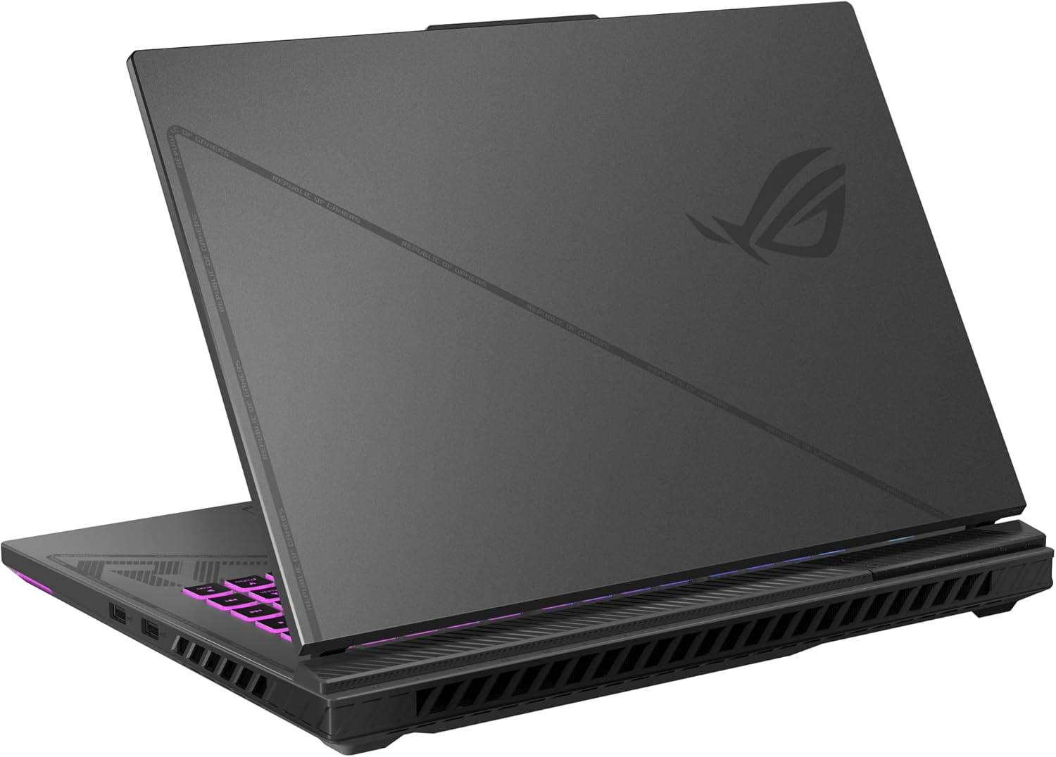 Detalle de ASUS ROG Strix G16 (G614JV) : PC portable gamer 16" FHD+ 165 Hz, i7-13650HX et RTX 4060 8 Go
