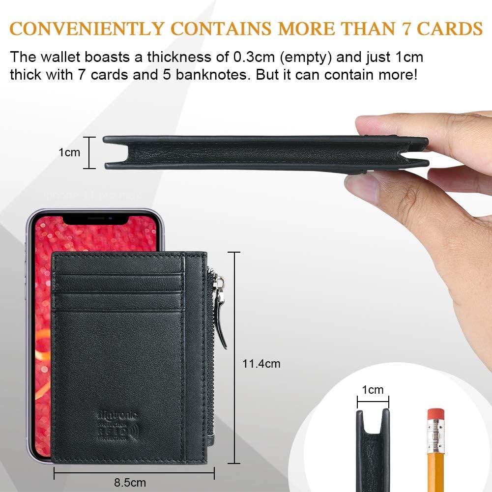 Thumbnail 2 de flintronic Portia Portafoglio RFID Slim Nero