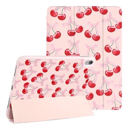 Thumbnail 1 de Fycyko Étui coquette pour iPad 11e Génération et iPad 10e Génération – Rose Cerises