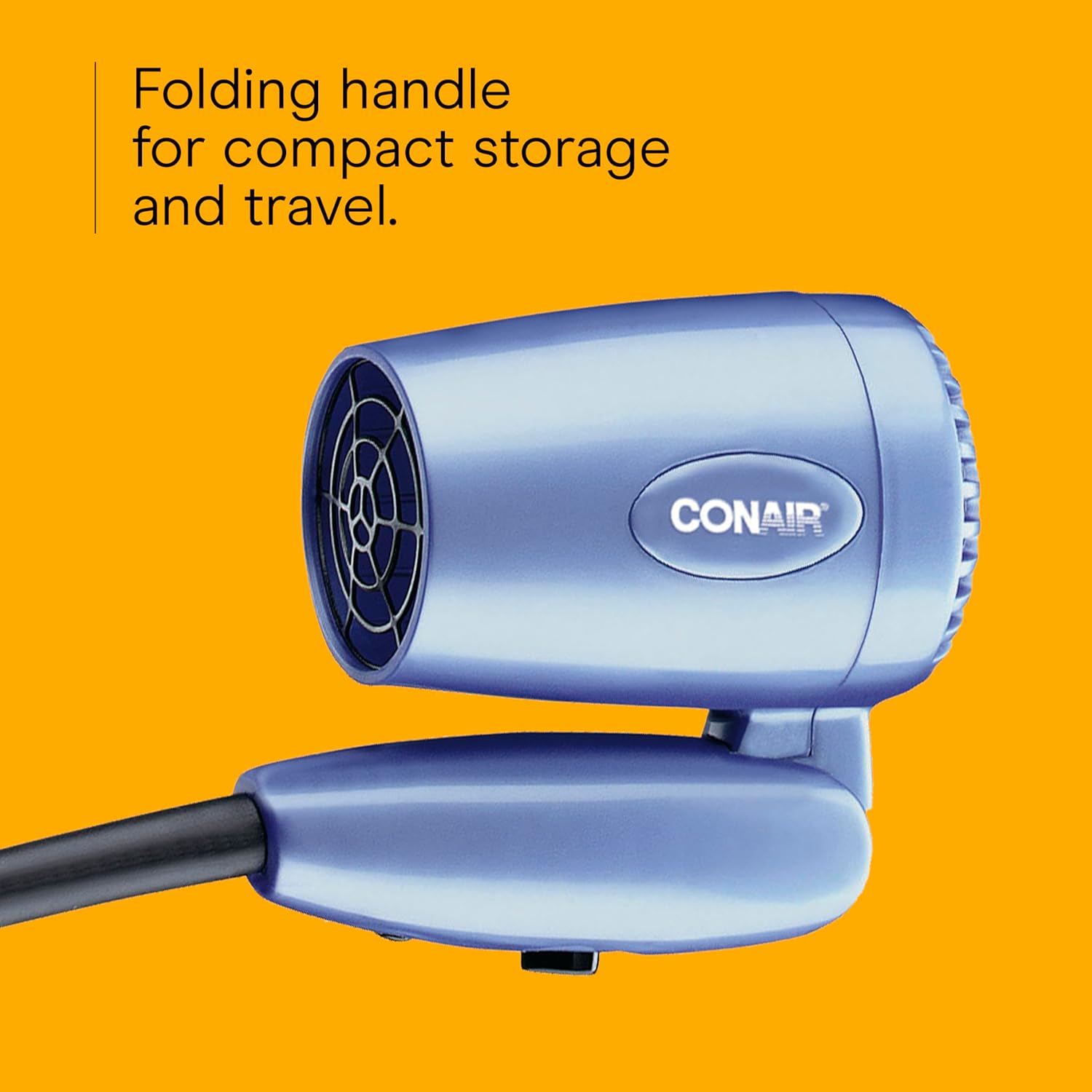 Thumbnail 3 de Conair Travel Hair Dryer with Dual Voltage (1600W) – Foldable, Ionic, Compact Power for On-the-Go Styling