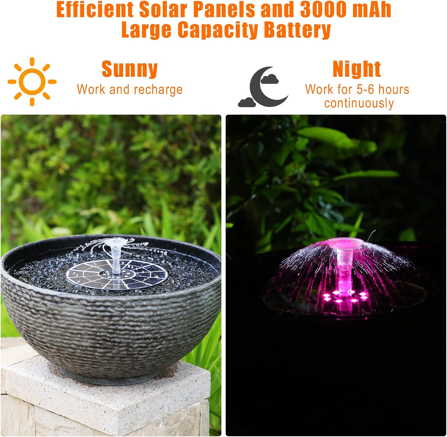 Thumbnail 2 de AISITIN 3.5W Solar Fountain Pump