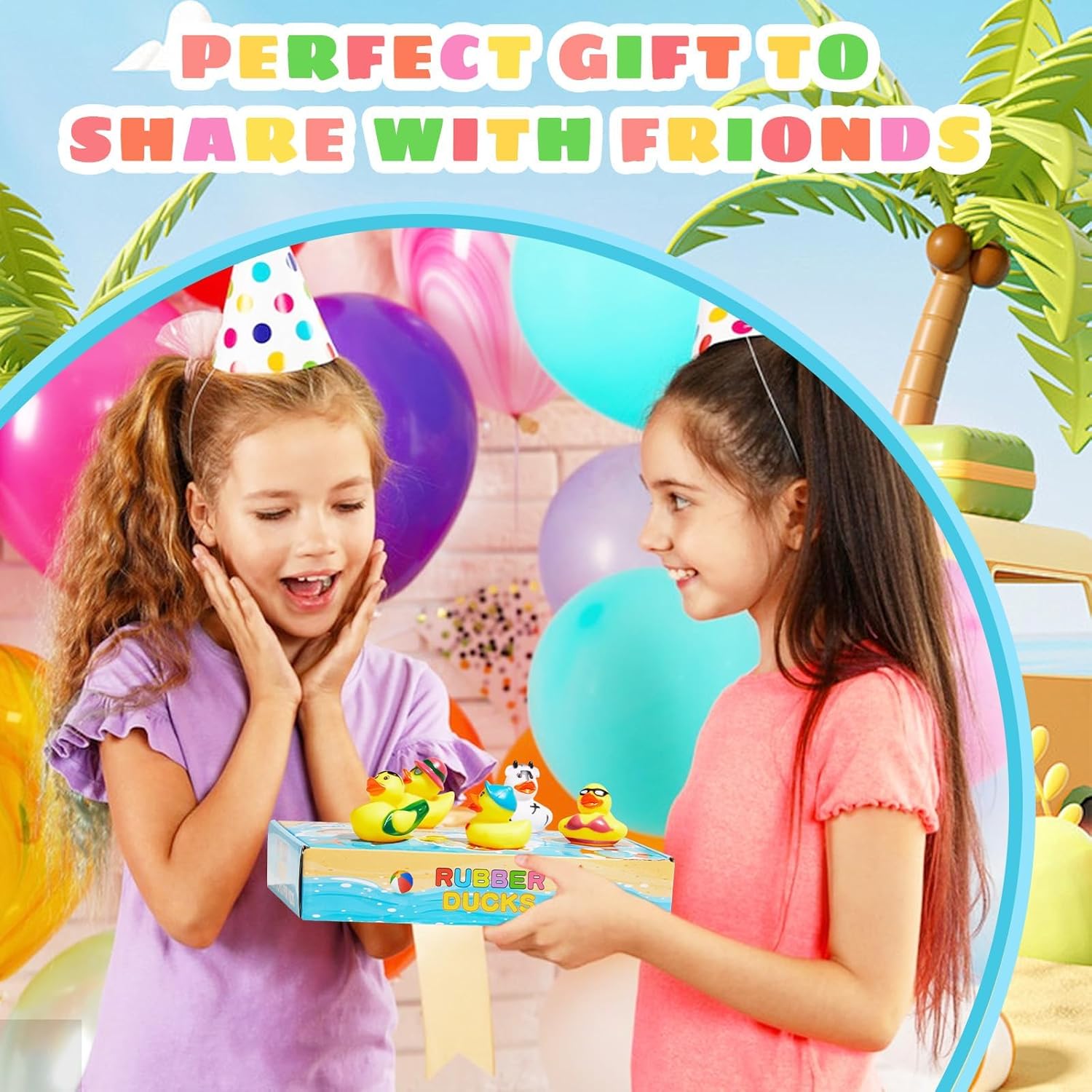 Thumbnail 5 de SCIONE 24er Badeenten-Set aus Gummi – Quietscheenten für Badewanne, Poolparty und Strand