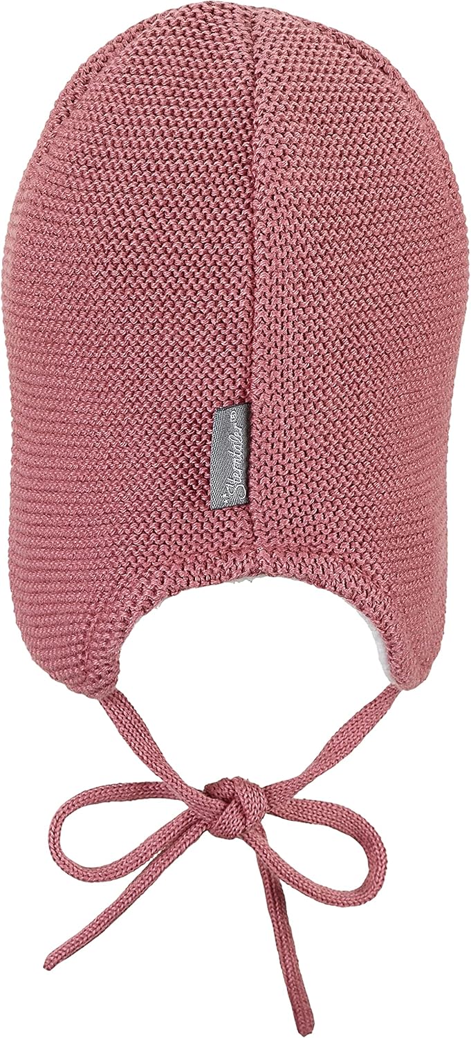 Detalle 2 de Bonnet en tricot Sterntaler avec doublure polaire pour fille