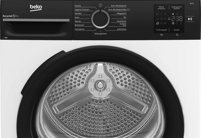 Thumbnail 7 de Beko BM3T39230W Wärmepumpentrockner 9 kg